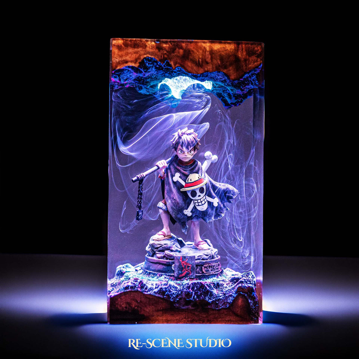 Luffy Resin Lamp V3