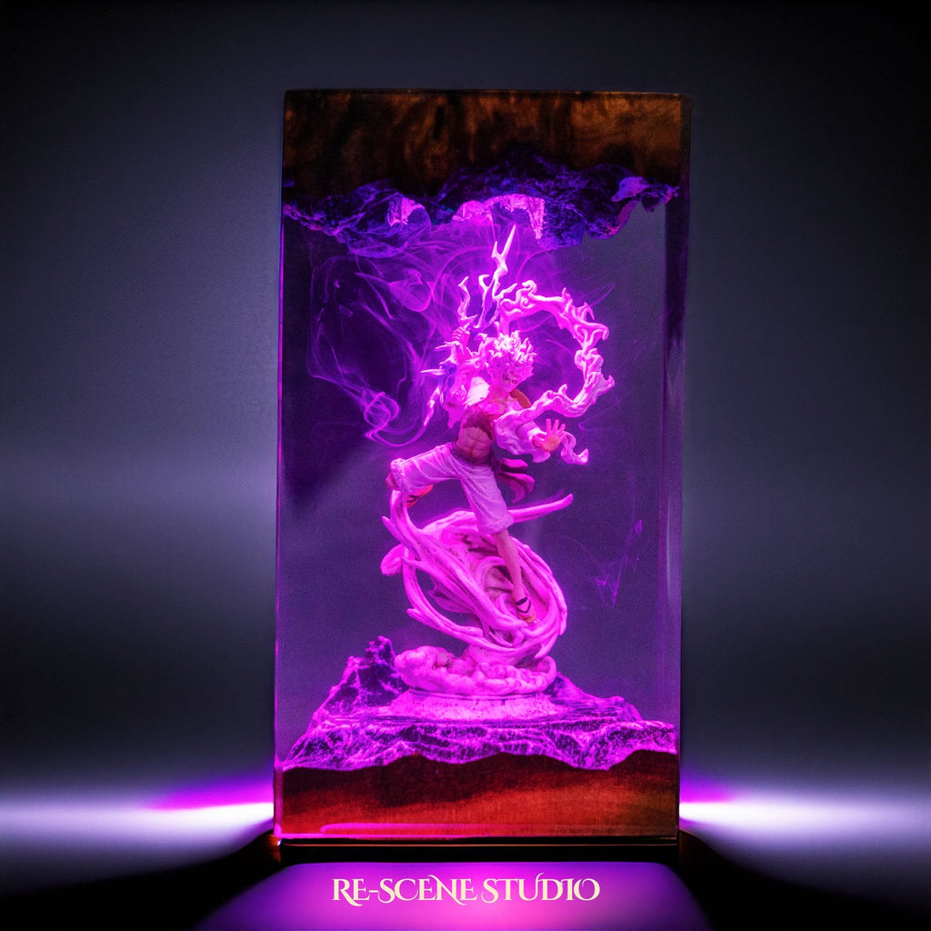 Luffy Resin Lamp V2 — view 2