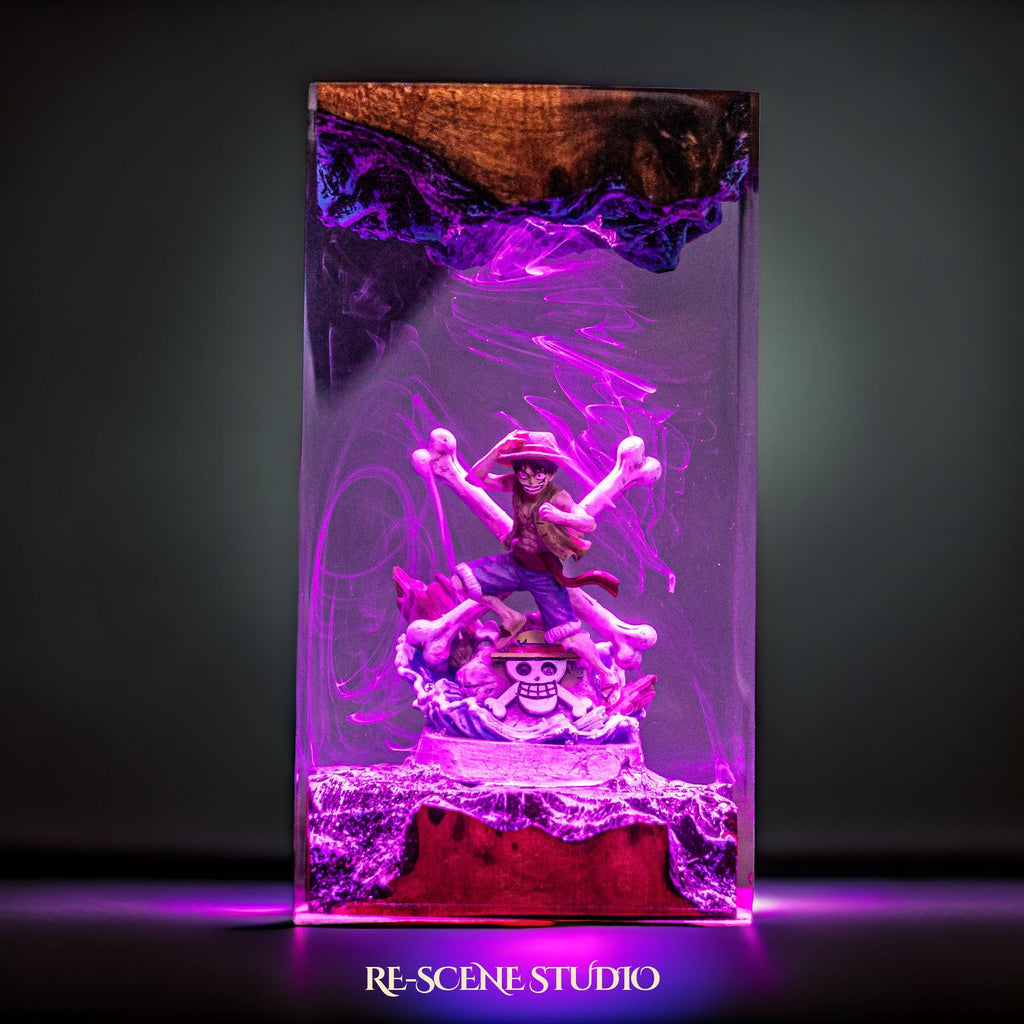 Luffy Resin Lamp V4 — view 2