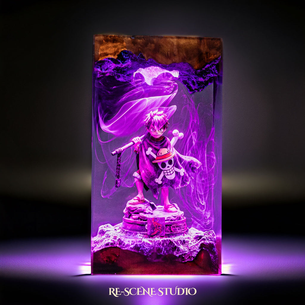 Luffy Resin Lamp V3 — view 2
