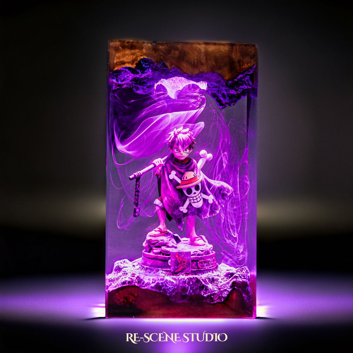 Luffy Resin Lamp V3 — view 2