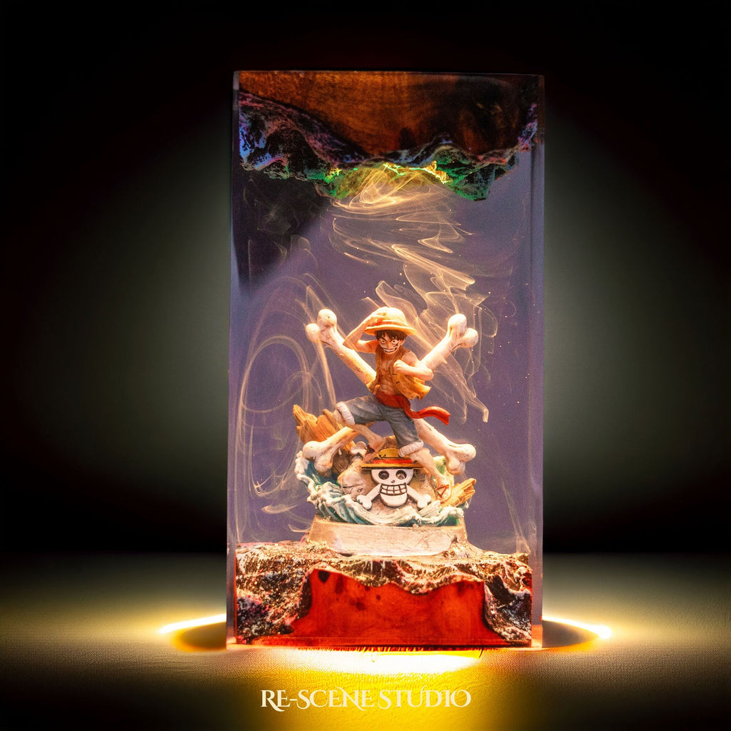 Luffy Resin Lamp V4 — view 3