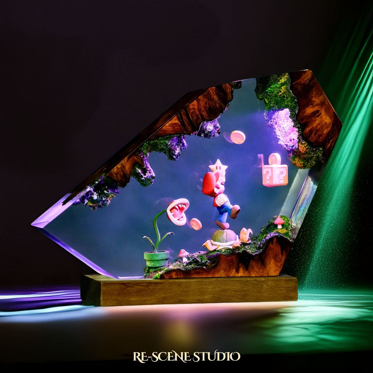 Mario Resin Lamp — view 2