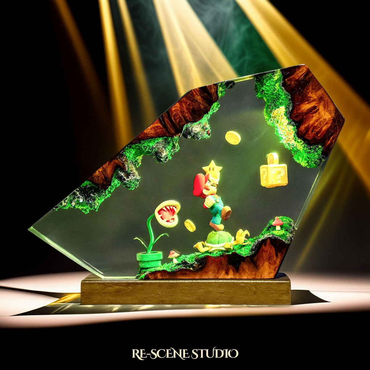 Mario Resin Lamp — view 3