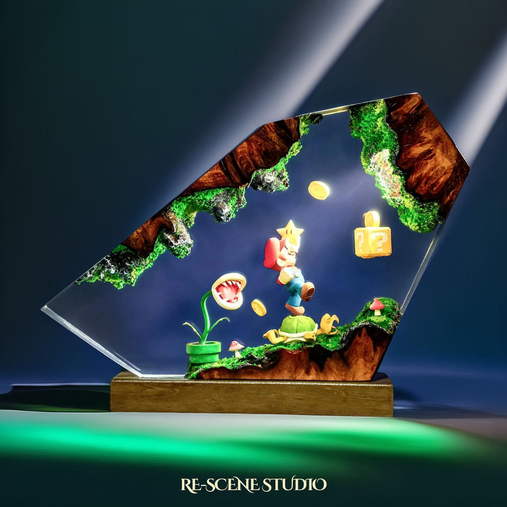 Mario Resin Lamp — view 4