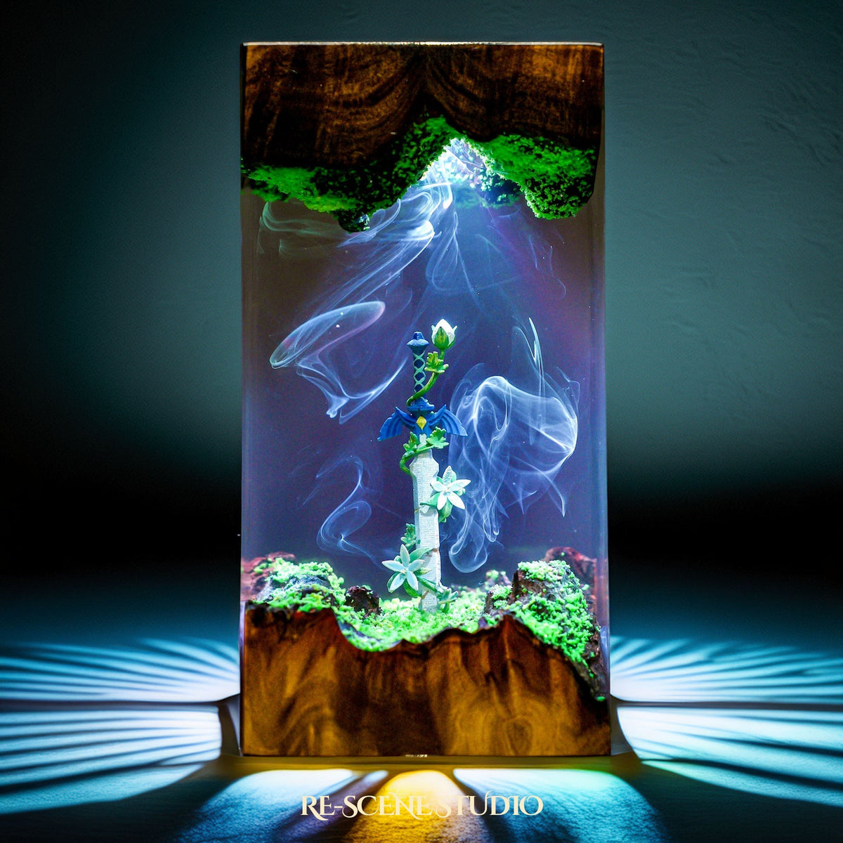 Master Sword & Silent Princess Resin Lamp — view 3
