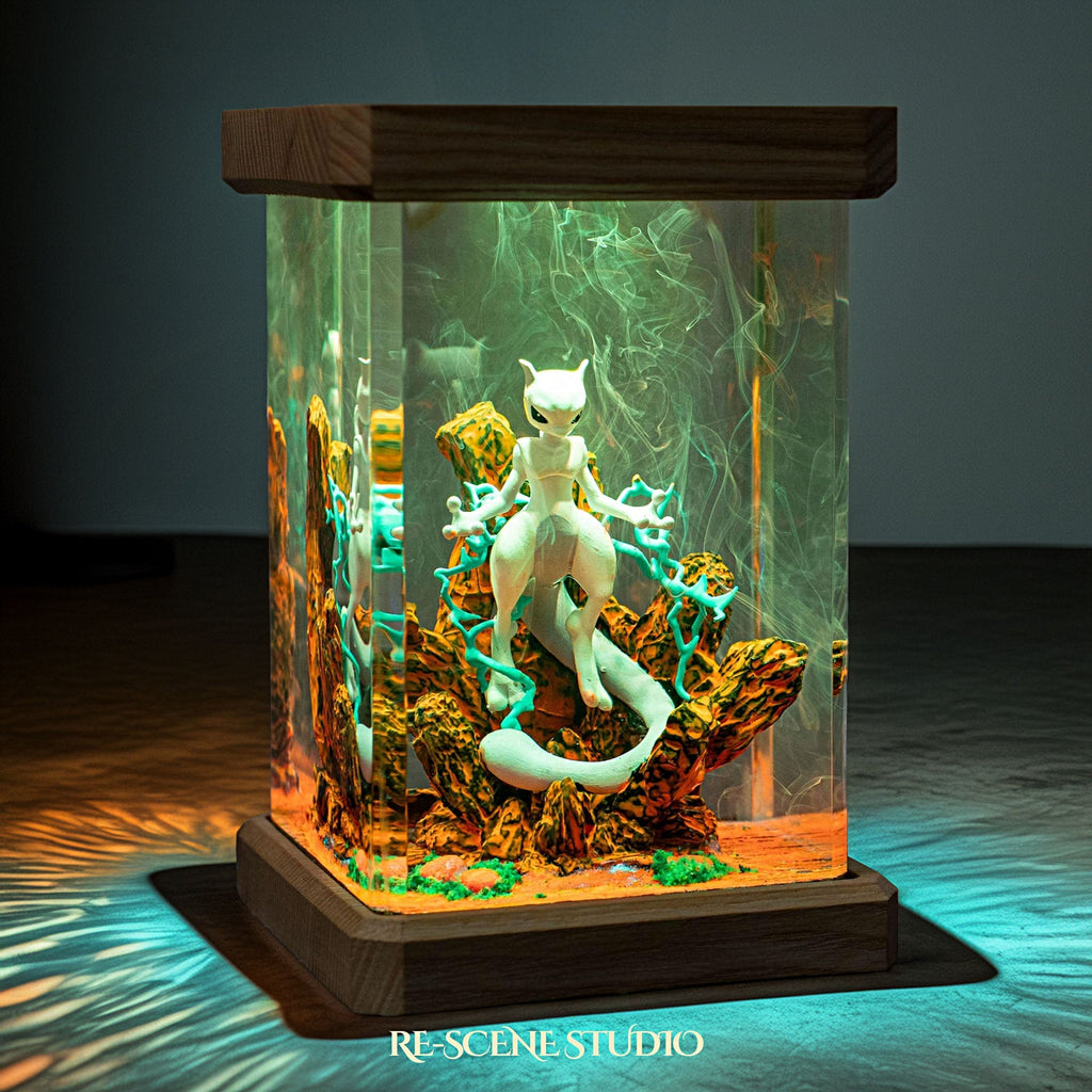 Mewtwo Resin Lamp V1 — view 4