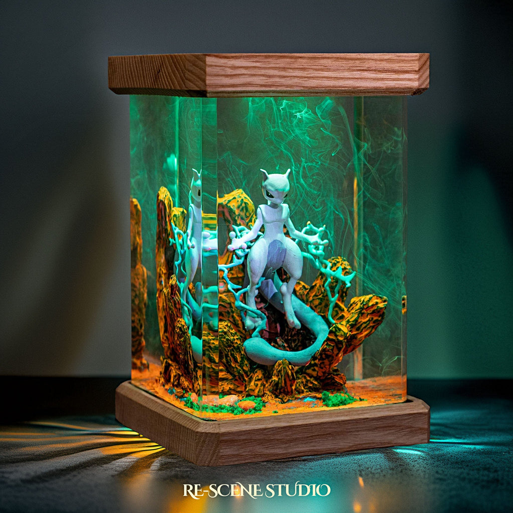 Mewtwo Resin Lamp V1 — view 7