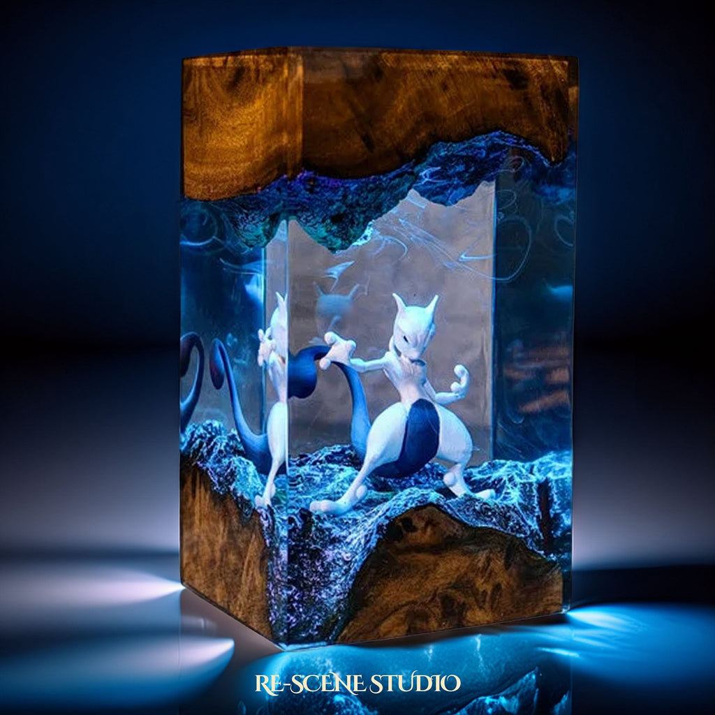 Mewtwo Resin Lamp V2 — view 5