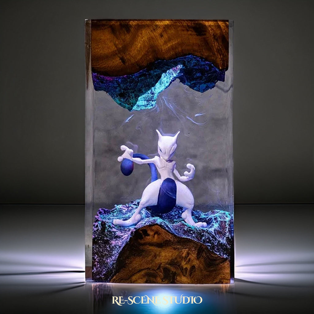 Mewtwo Resin Lamp V2 — view 6
