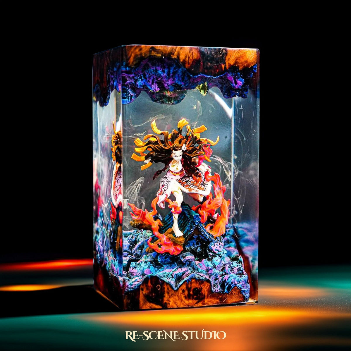 Nezuko Resin Lamp V2 — view 6