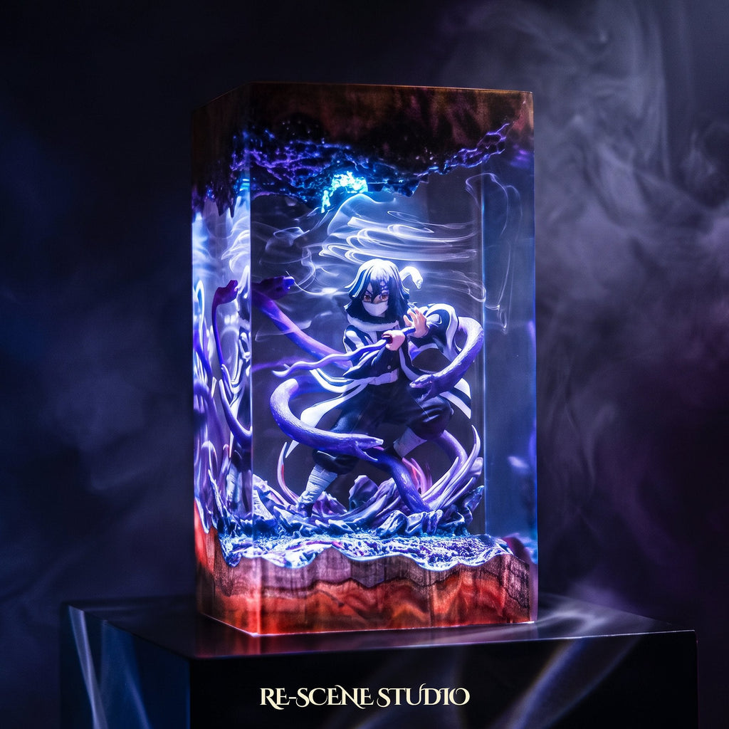 Obanai Resin Lamp — view 3