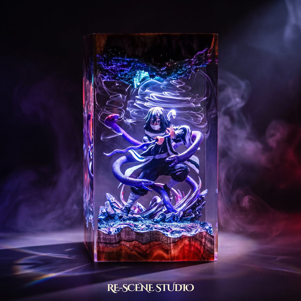 Obanai Resin Lamp — view 5