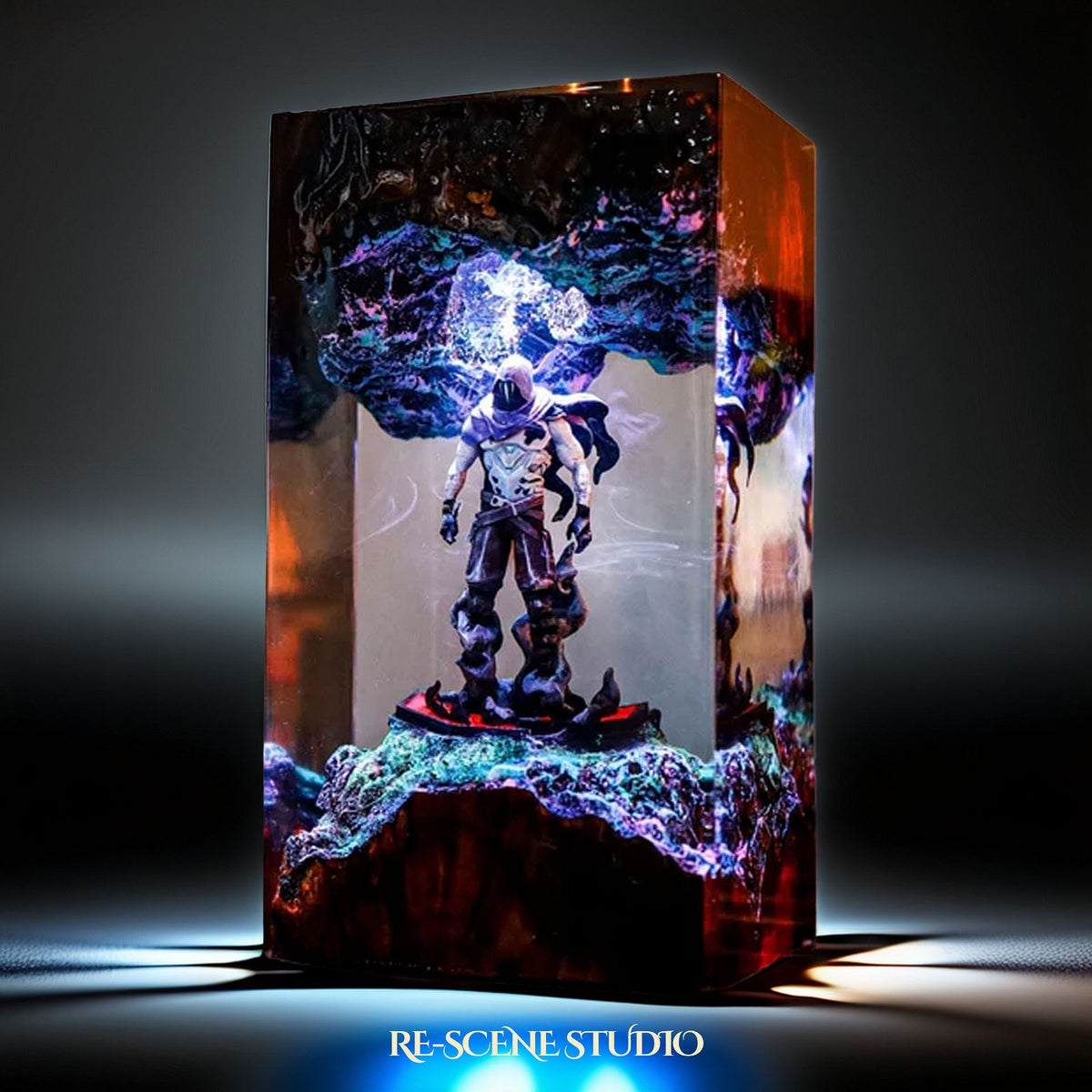 Omen Resin Lamp