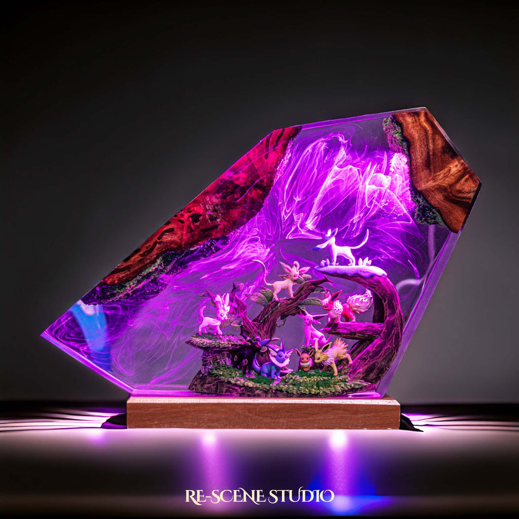 Pokemon Garden Resin Lamp — view 2