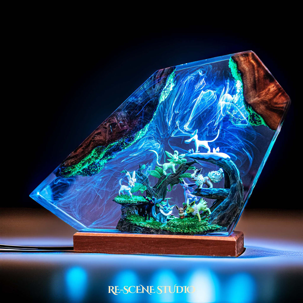 Pokemon Garden Resin Lamp — view 6