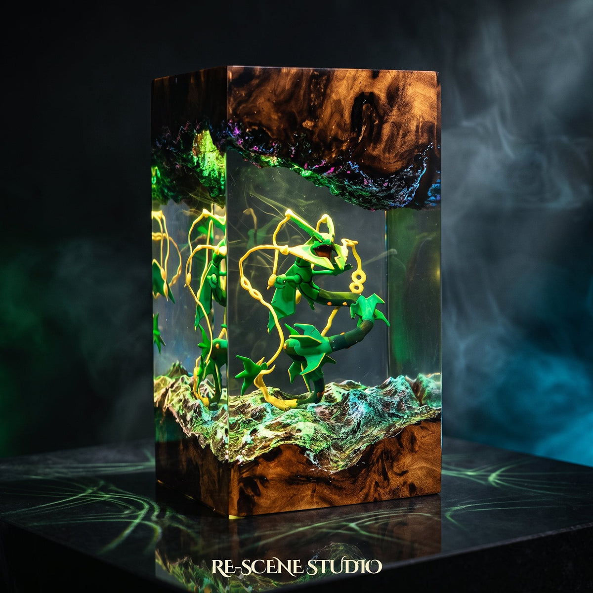 Rayquaza Resin Lamp — view 4