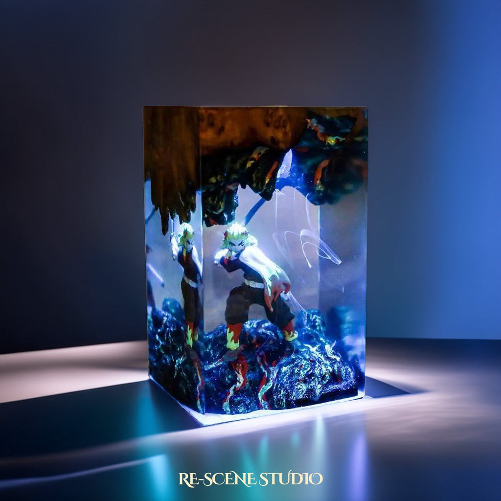 Rengoku Resin Lamp V1 — view 3