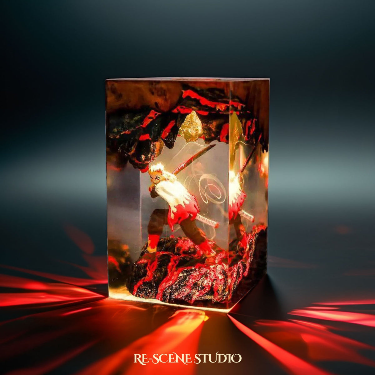 Rengoku Resin Lamp V1 — view 4