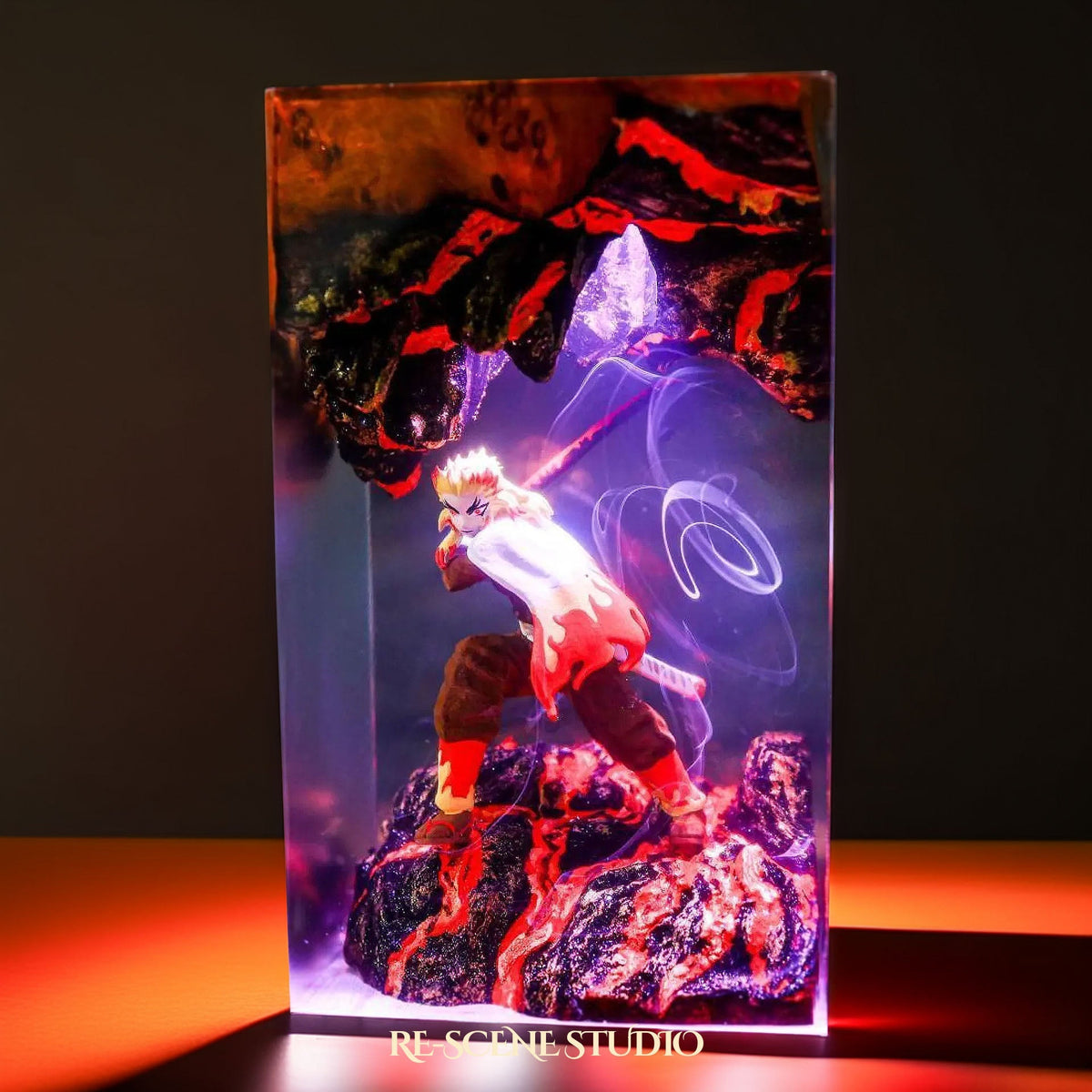 Rengoku Resin Lamp V1 — view 6