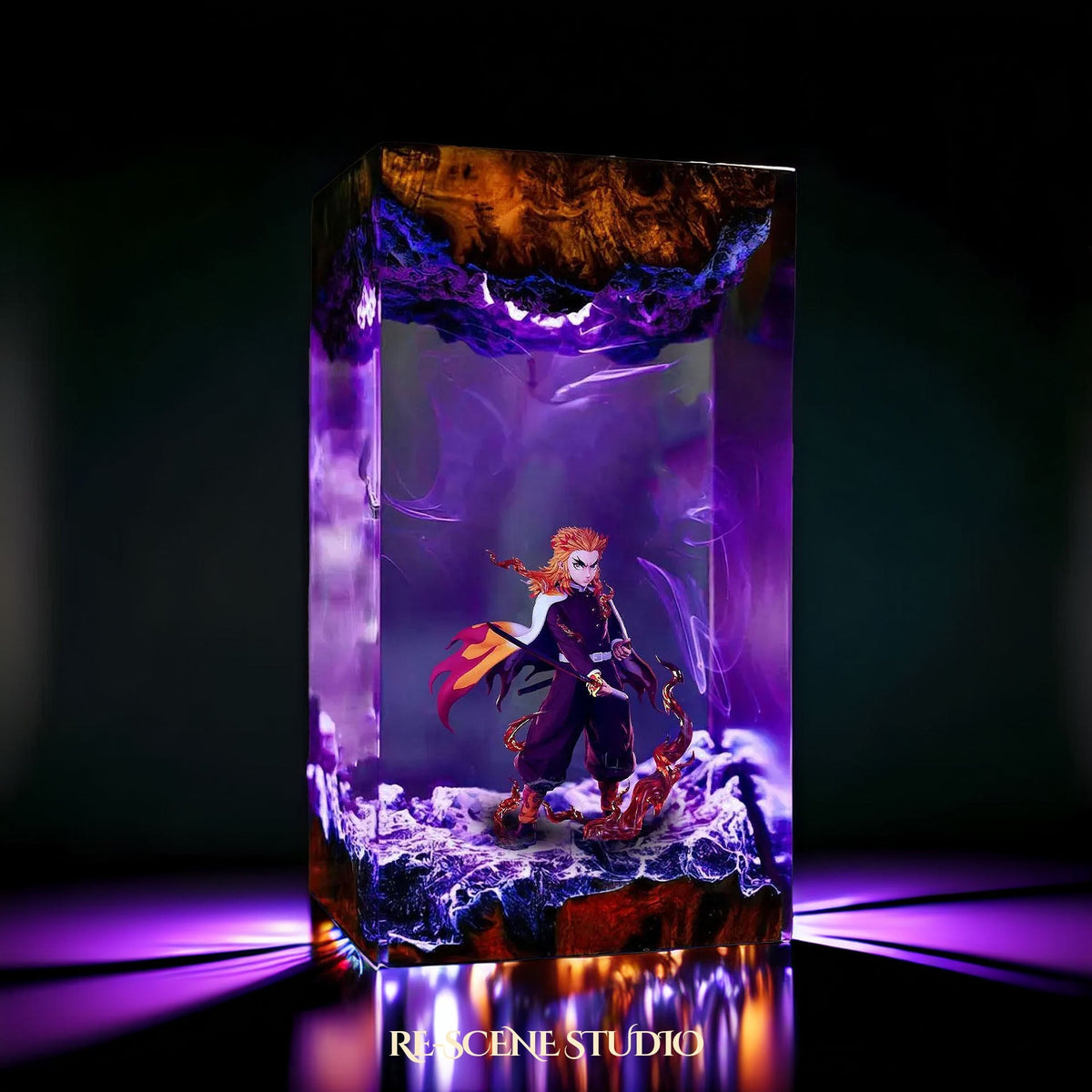 Rengoku Resin Lamp V3 — view 2