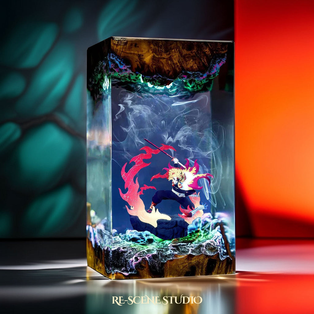 Rengoku Resin Lamp V2 — view 4