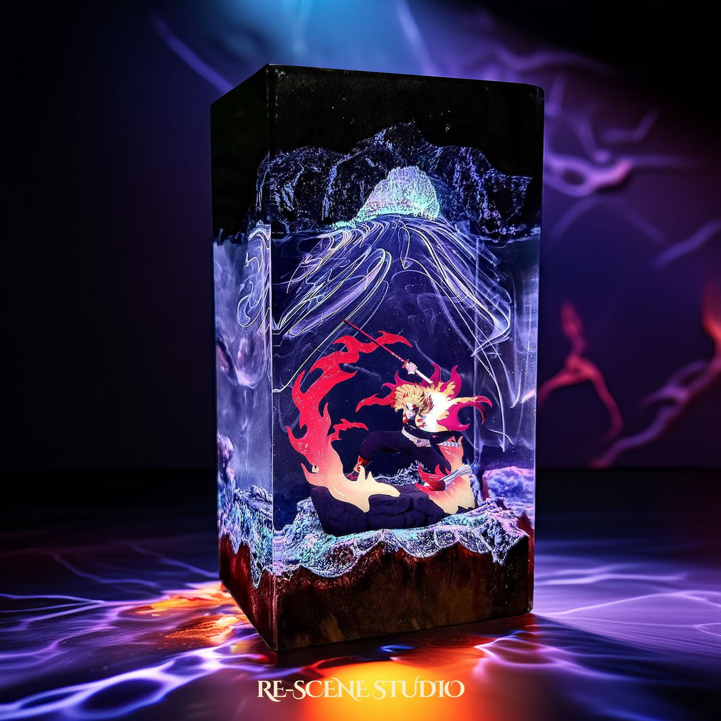 Rengoku Resin Lamp V2 — view 5