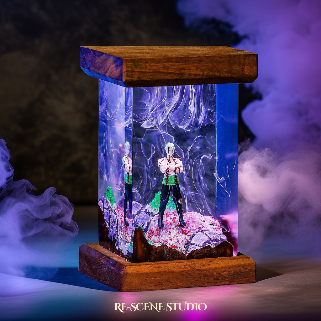 Roronoa Zoro Resin Lamp V2