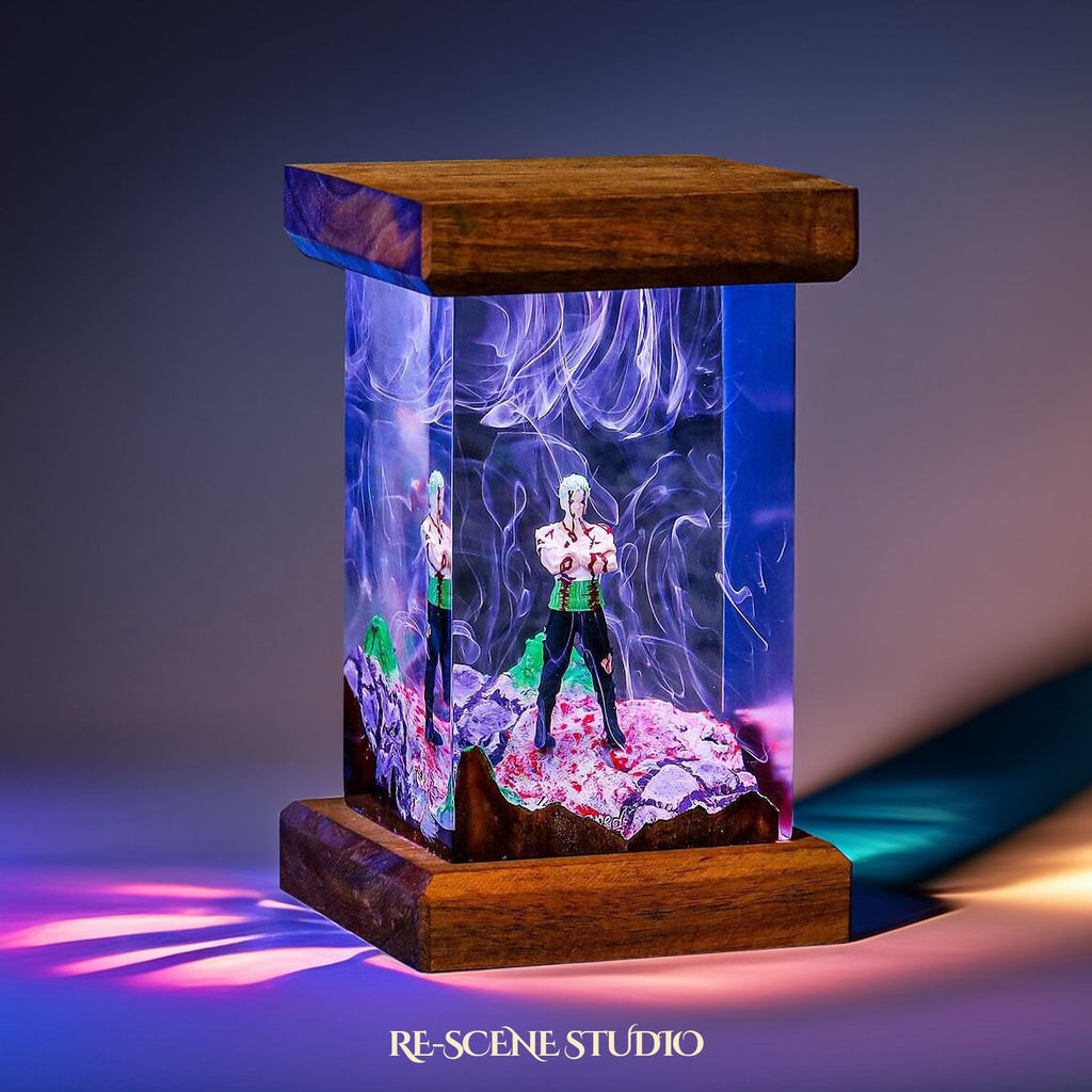 Roronoa Zoro Resin Lamp V2 — view 3