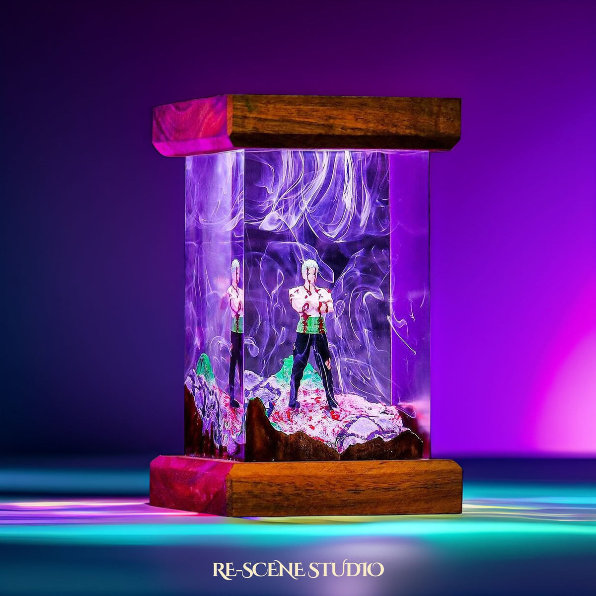 Roronoa Zoro Resin Lamp V2 — view 4