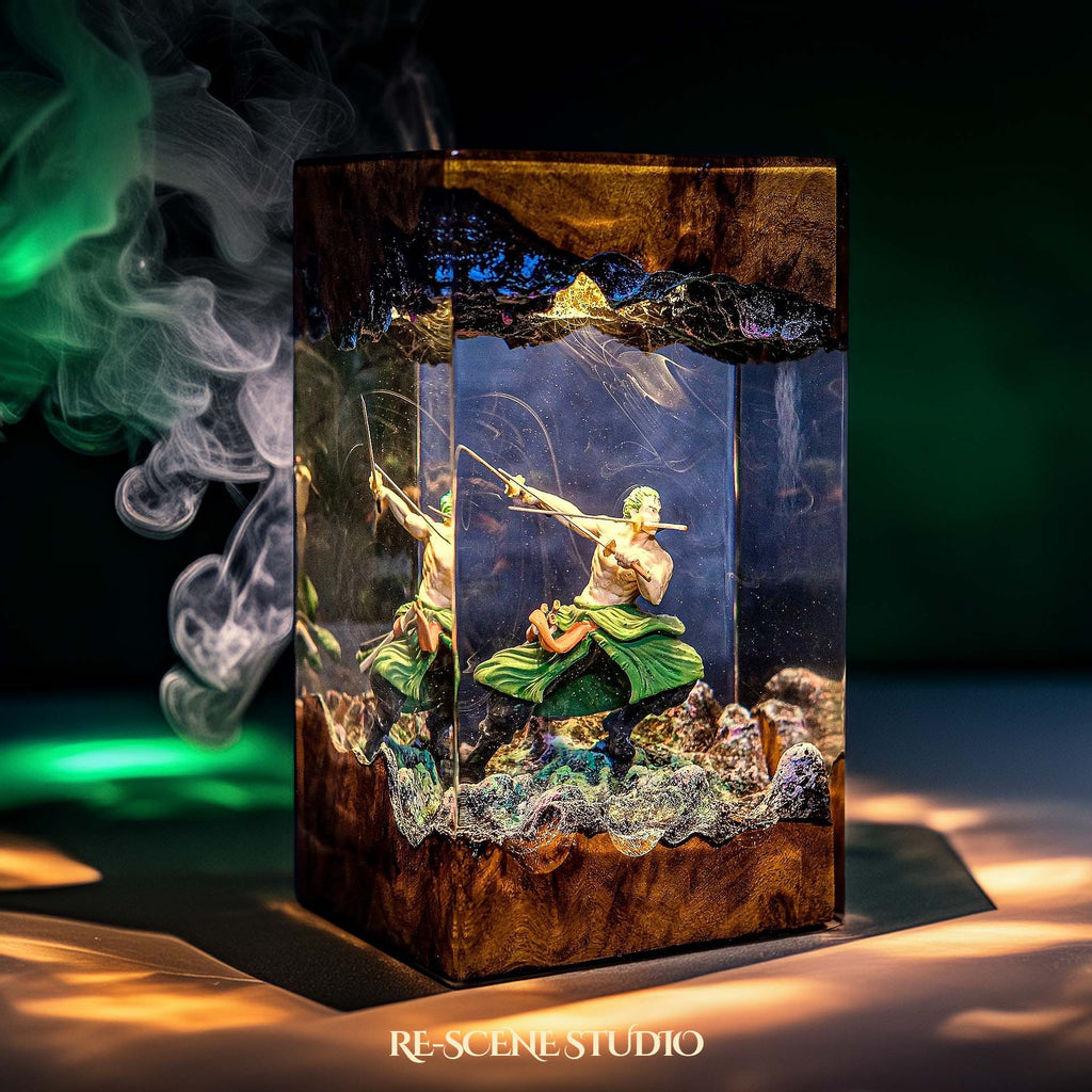Roronoa Zoro Resin Lamp V1