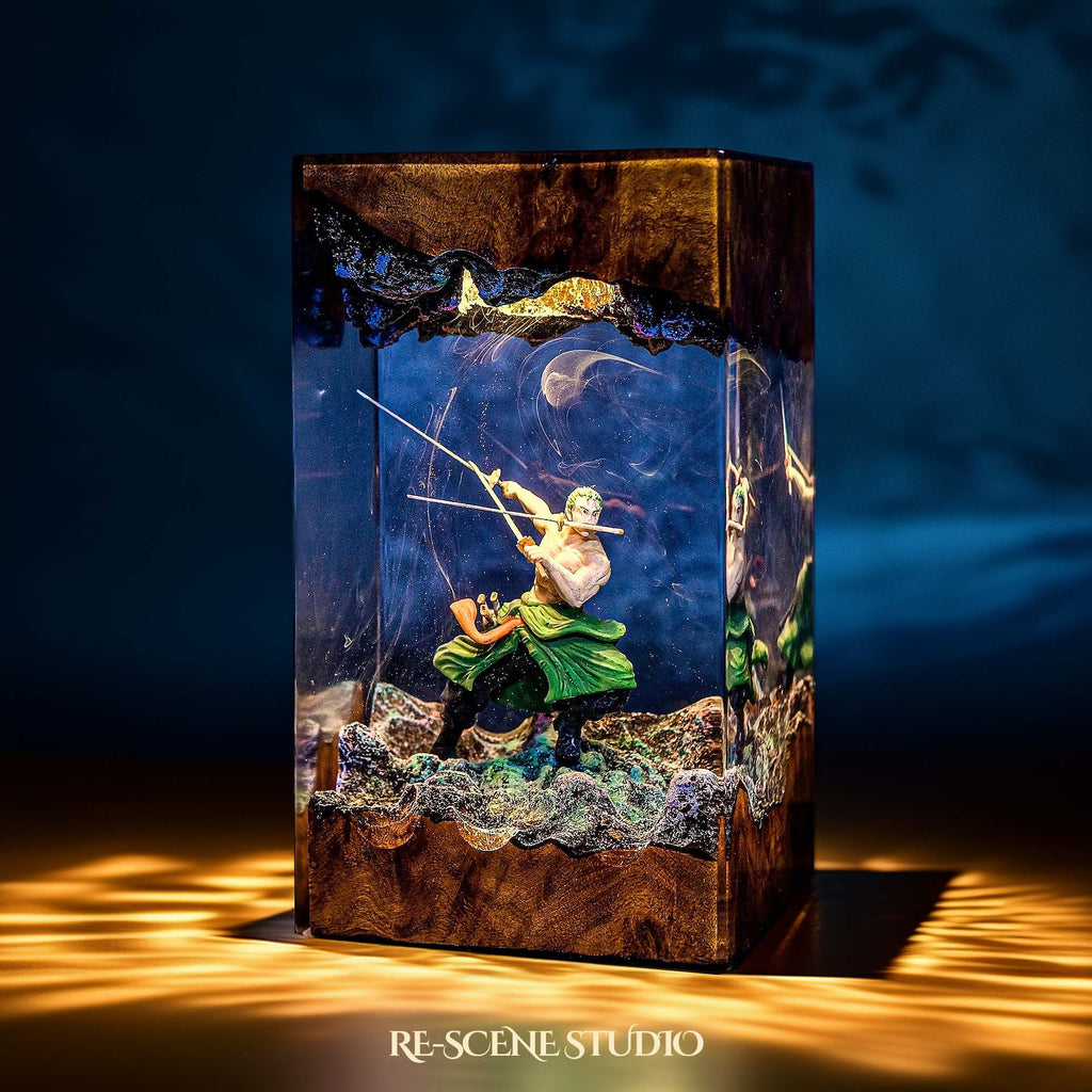 Roronoa Zoro Resin Lamp V1 — view 2