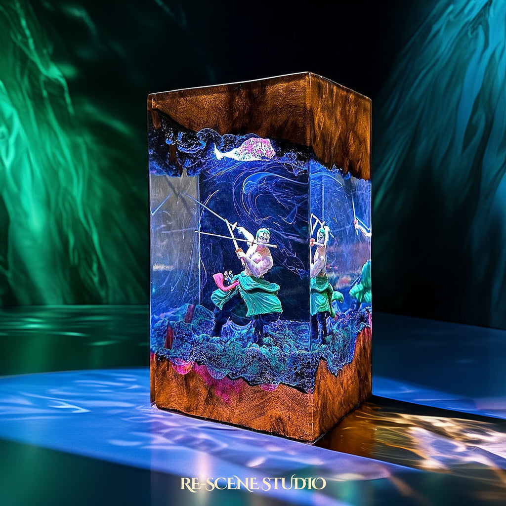 Roronoa Zoro Resin Lamp V1 — view 3