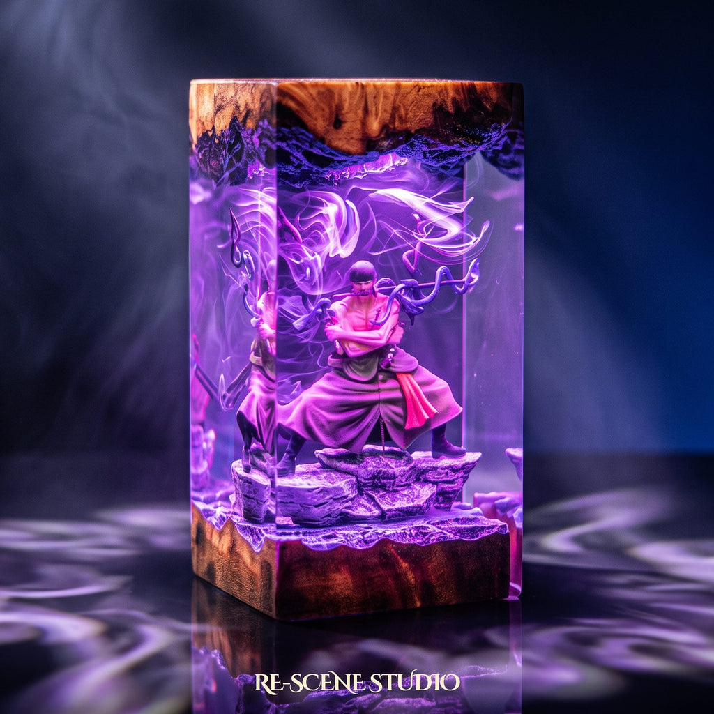 Roronoa Zoro Resin Lamp V6 — view 3