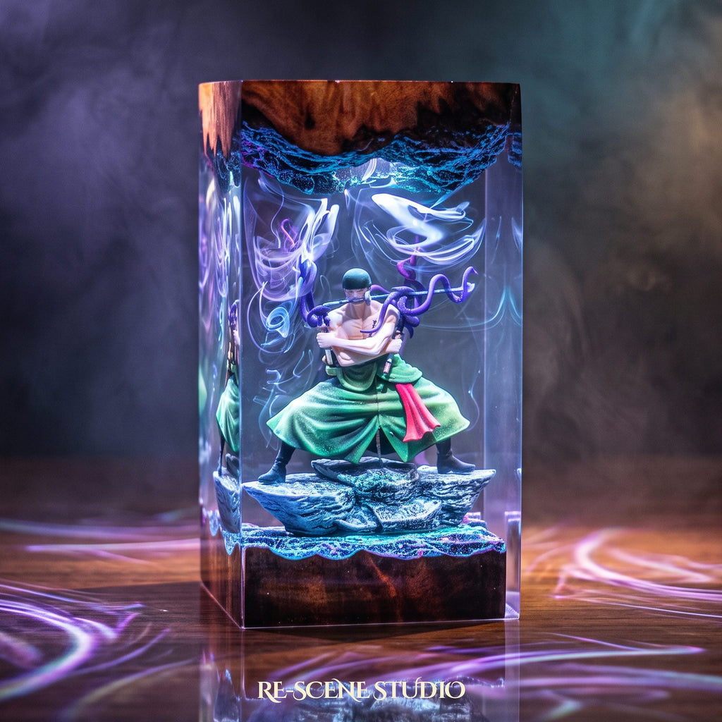 Roronoa Zoro Resin Lamp V6 — view 4