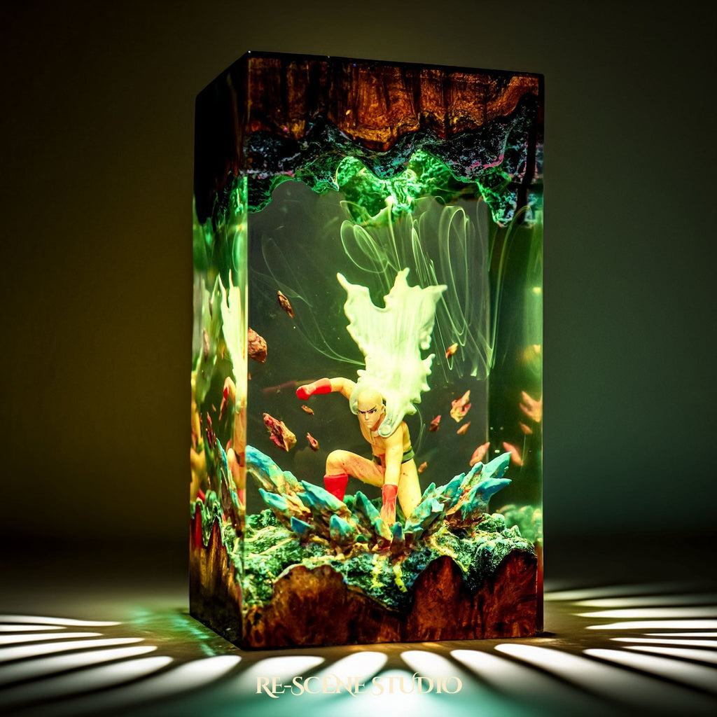 Saitama Resin Lamp — view 2