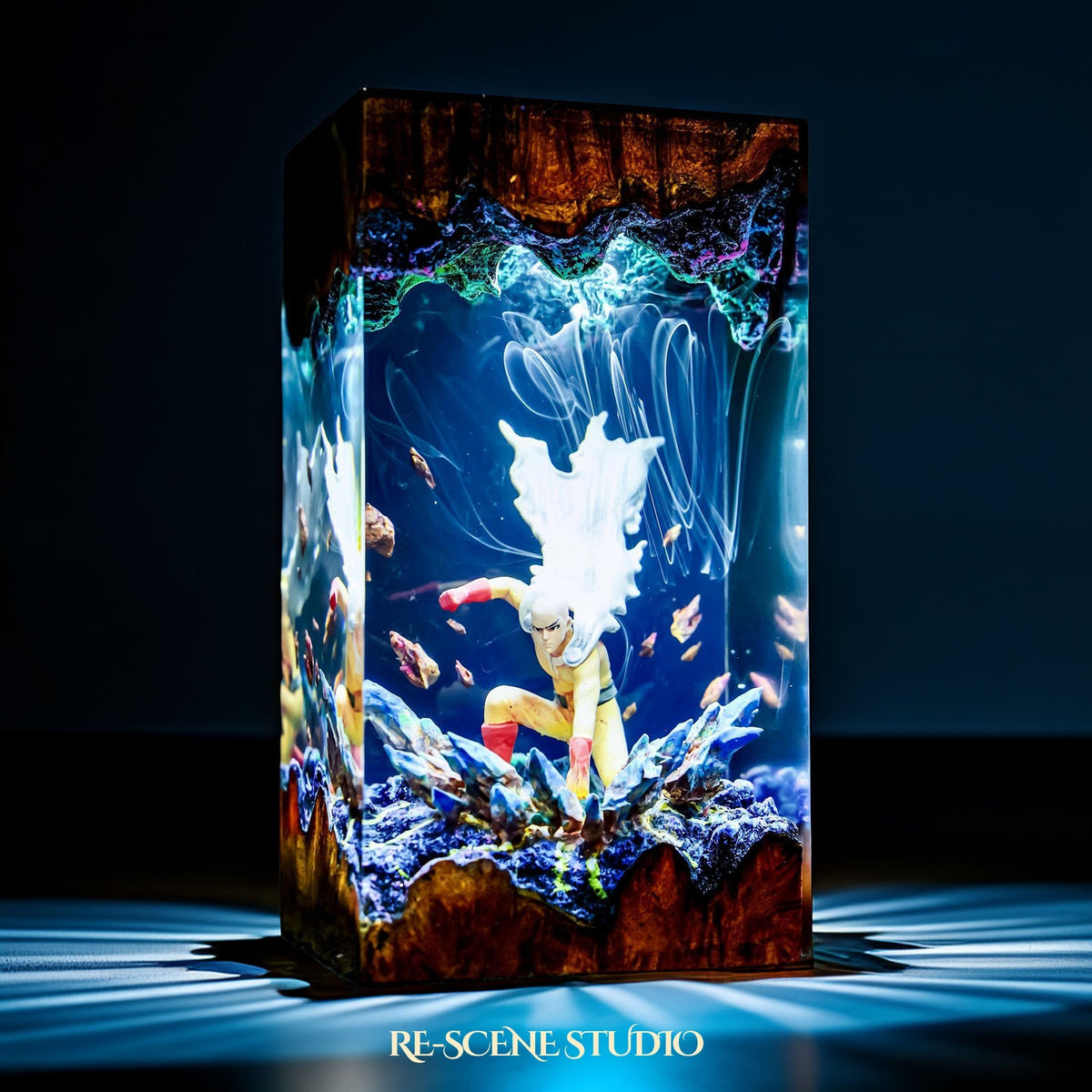 Saitama Resin Lamp