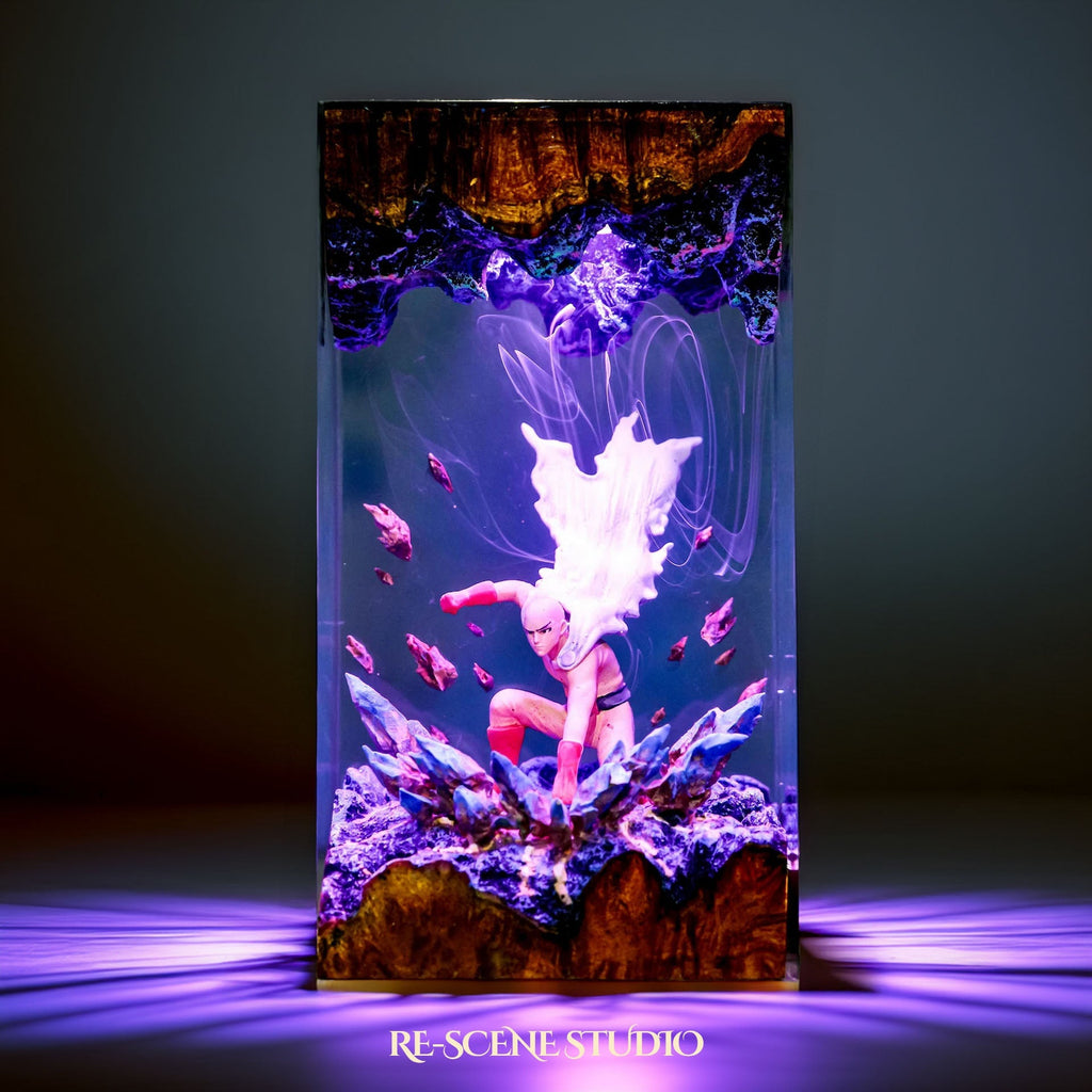 Saitama Resin Lamp — view 3
