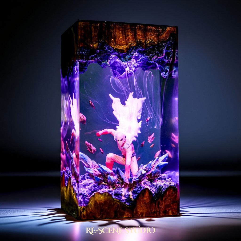 Saitama Resin Lamp — view 7