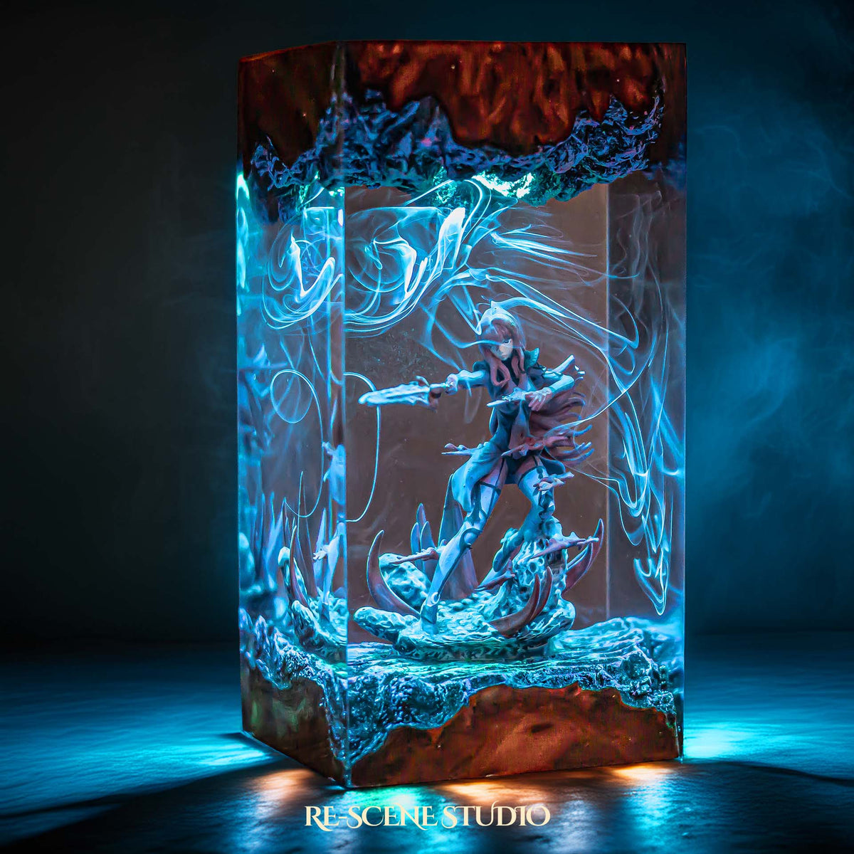 Scathach Resin Lamp — view 3