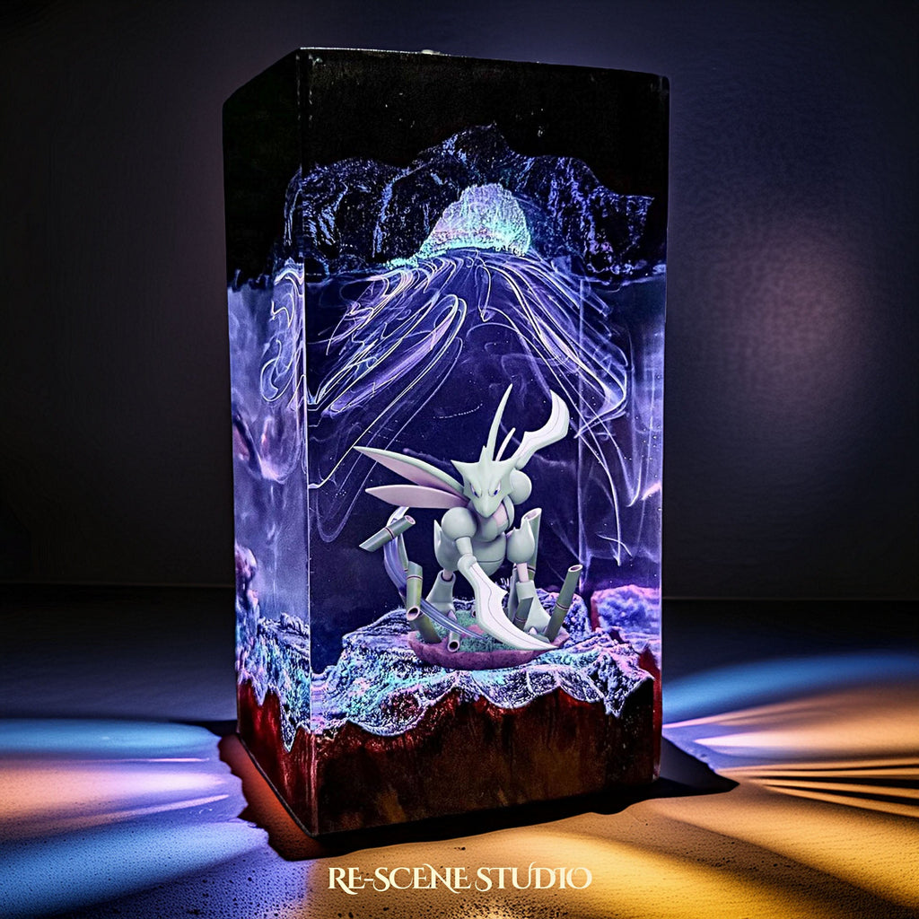 Scyther Resin Lamp — view 6