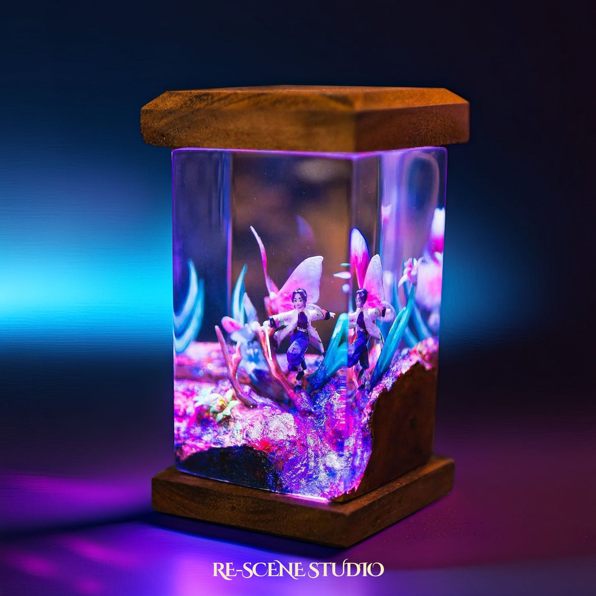 Shinobu Resin Lamp V3 — view 2