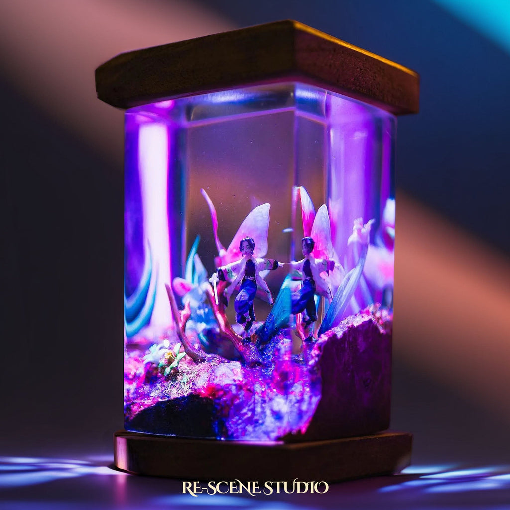 Shinobu Resin Lamp V3 — view 3