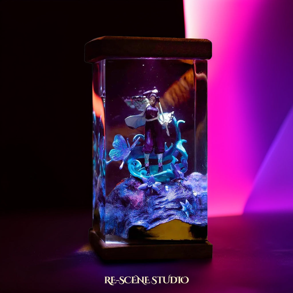 Shinobu Resin Lamp V2 — view 2