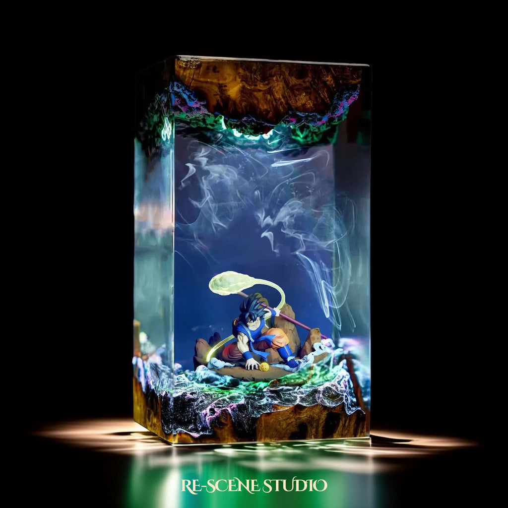 Son Goku Resin Lamp — view 5