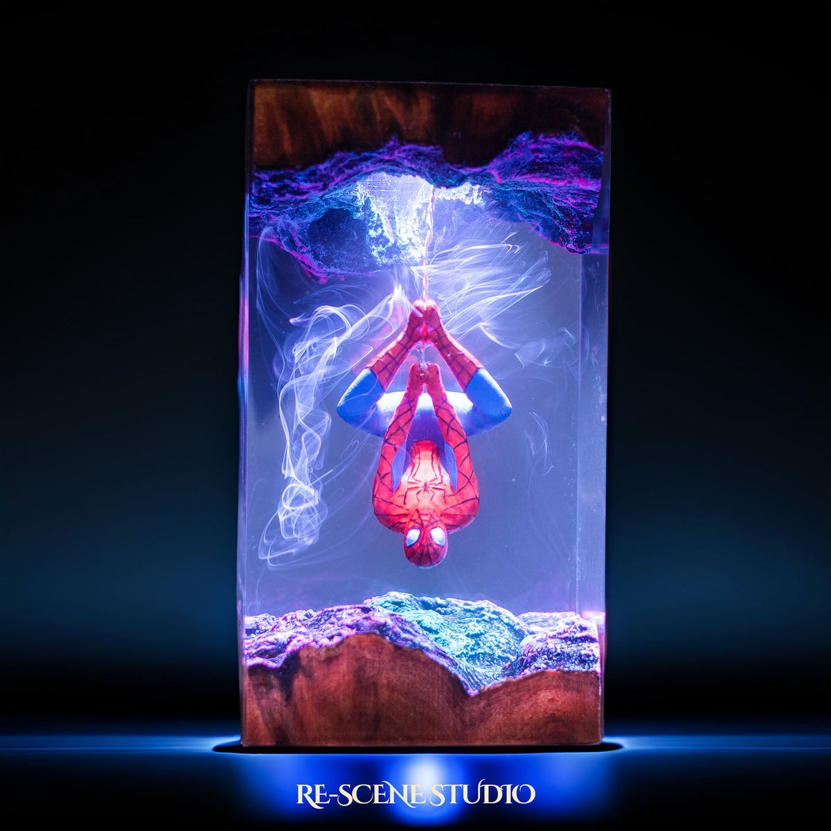 Spider-Man Resin Lamp — view 3