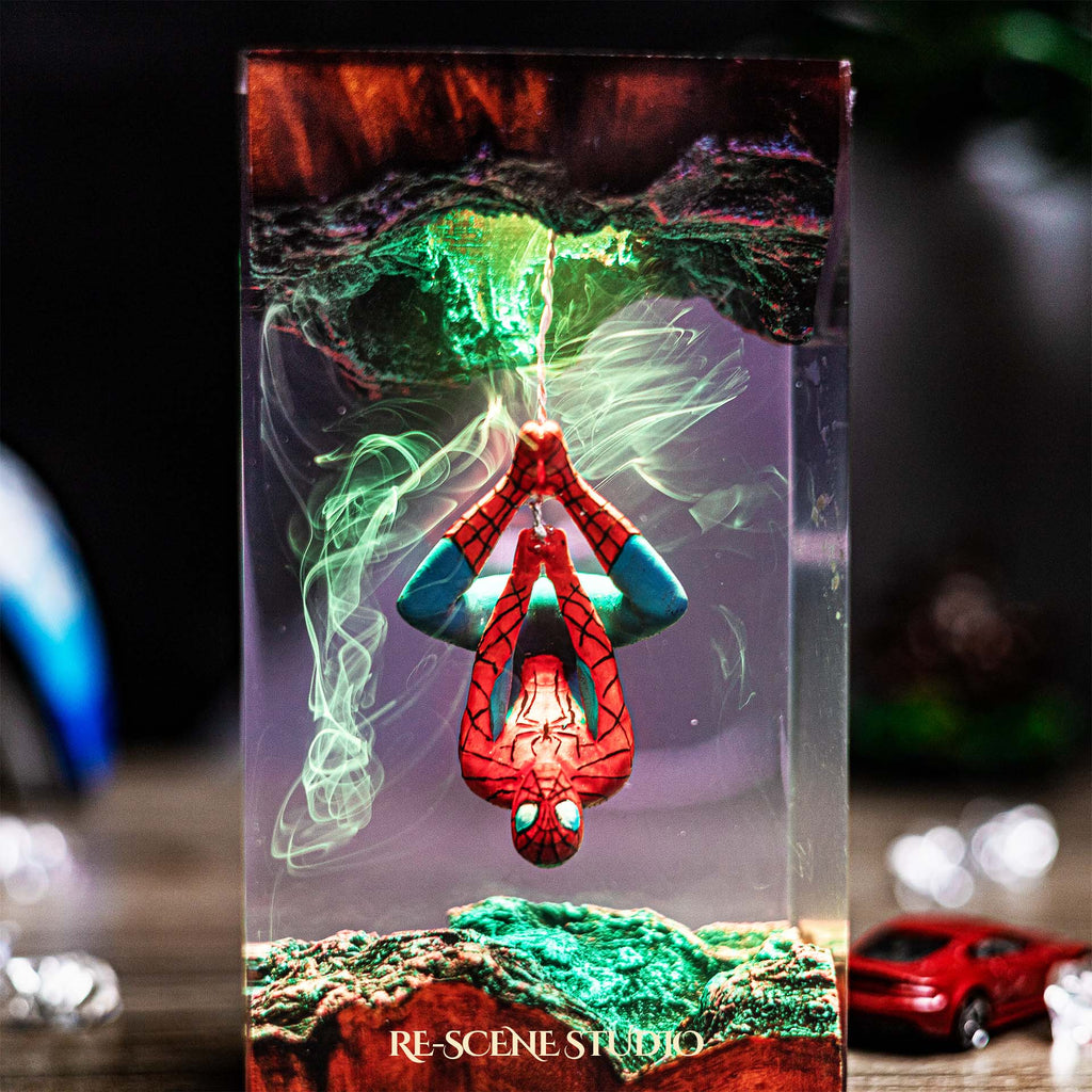 Spider-Man Resin Lamp — view 10