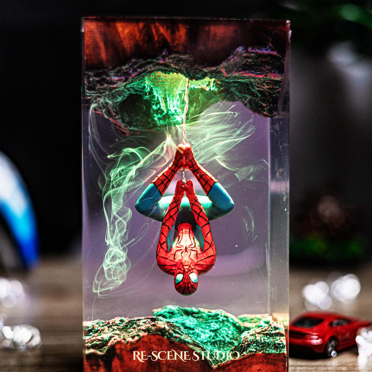 Spider-Man Resin Lamp — view 10