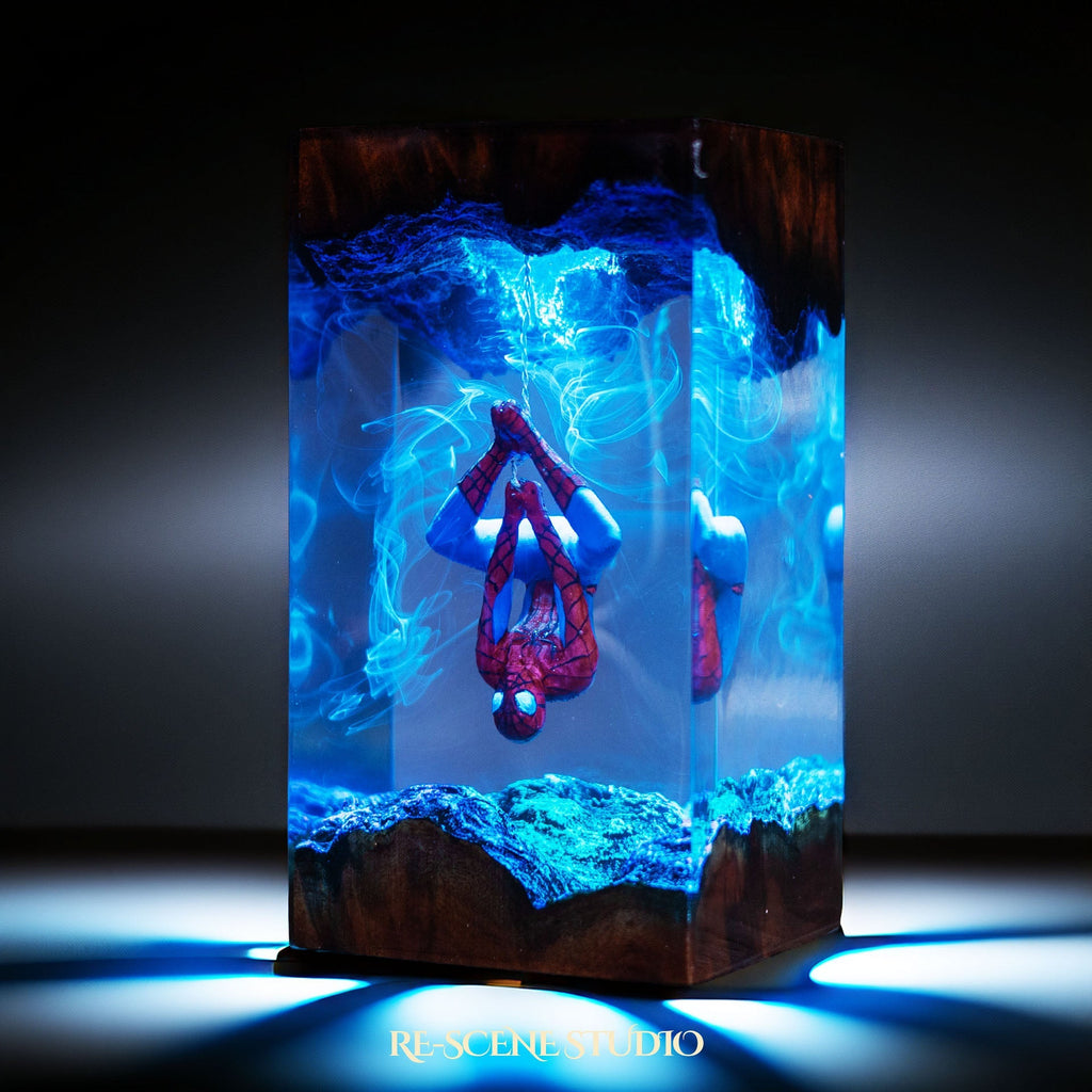 Spider-Man Resin Lamp — view 6