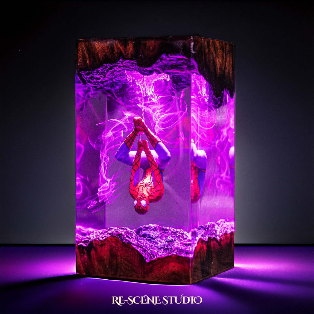 Spider-Man Resin Lamp — view 7